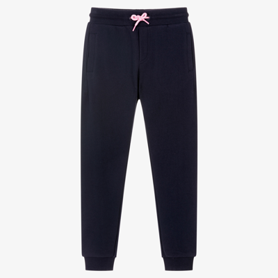 The Marc Jacobs Babies' Marc Jacobs Girls Blue Jersey Joggers