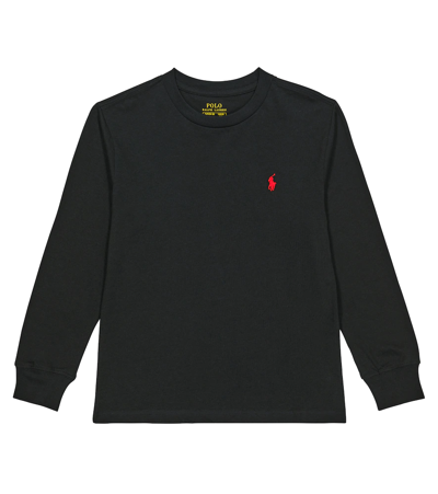 Polo Ralph Lauren Cotton Sweatshirt In Rl Black