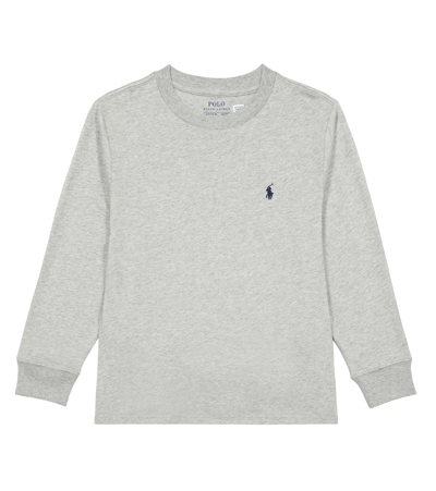 Polo Ralph Lauren Cotton Sweatshirt In Andover Heather