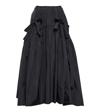 CECILIE BAHNSEN JUSTICE FAILLE MAXI SKIRT