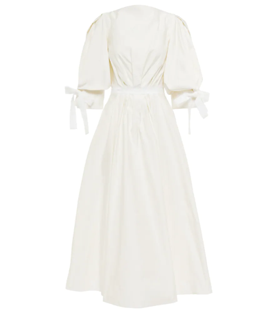 Roksanda Bridal Midi Dress In Ivory