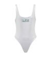 Rotate Birger Christensen Cismione One Piece Swimsuit In Silver