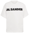 JIL SANDER LOGO大廓形棉质平纹针织T恤