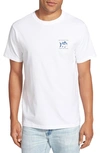 Southern Tide Short Sleeve Skipjack T-shirt In White
