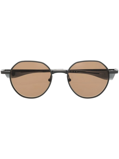 Dita Eyewear Vers-one Geometric-frame Sunglasses In Grau