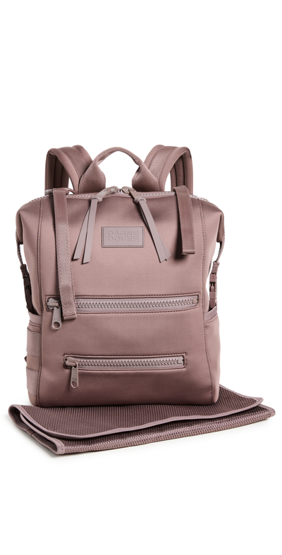 Dagne Dover Indi Medium Diaper Backpack In Dune