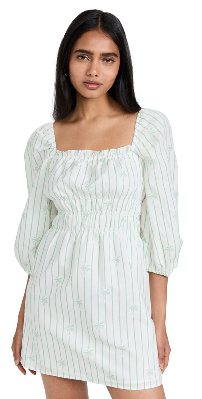 charlie holiday boheme dress In Palm Stripe asos wedding guest dress