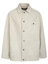 Jacquemus Beige 'la Veste De Nîmes' Denim Jacket In Beige