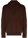 Reigning Champ Relaxed-fit Drawstring Hoodie In Brown