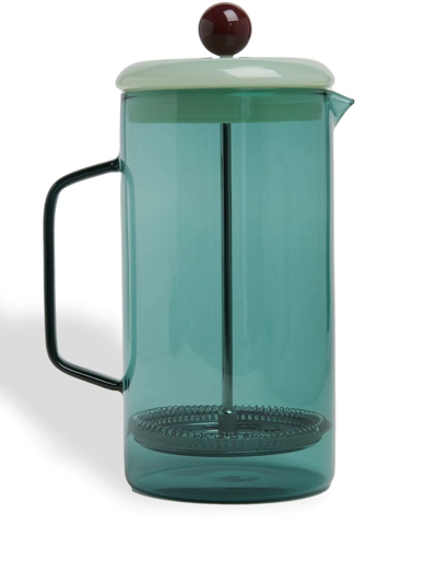 Hay French Press Brewer In Blue