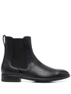 TOM FORD GRAINED LEATHER ANKLE BOOTS