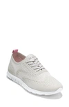 Cole Haan Zerøgrand Stitchlite Wingtip Oxford Sneaker In Microchip-sleet Stitchlite™