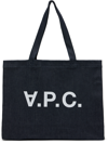 APC INDIGO DANIELA SHOPPING TOTE