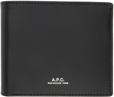 Apc Black Aly Wallet In Lzz Noir