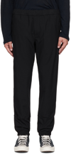 Vince Men's Printed Houndstooth Wool-blend Pants In Black-001blk