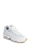 Nike Air Max 95 Essential Sneaker In White/ Hot Curry/ Platinum