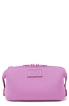 Dagne Dover Small Hunter Water Resistant Toiletry Bag In Violet