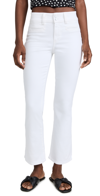 Paige Flaunt Curvy Hourglass High Waist Bootcut Jeans In Crisp White