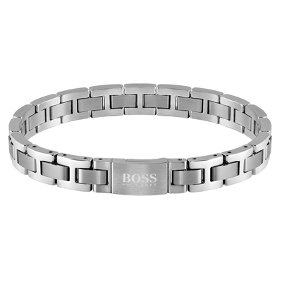 Hugo Boss Boss Gents Essentials Bracelet - Atterley In Silver