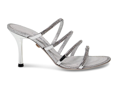 Alberto Venturini Womens Silver Other Materials Sandals