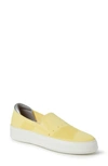 Original Comfort By Dearfoams Sophie Knit Slip-on Sneaker In Sunshine