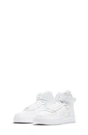 Nike Kids' Air Force 1 High Top Sneaker In White,white