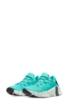 Nike Women's Free Metcon 4 Training Shoes In Washed Teal/rush Orange/black/barely Green/arctic Orange