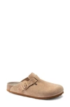 Birkenstock Boston Soft Clog In Clay