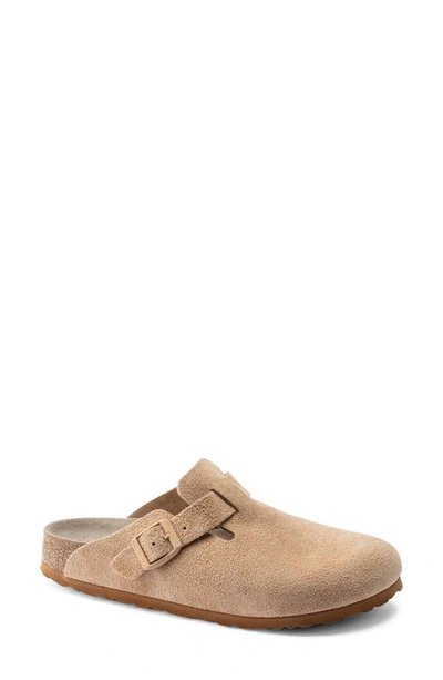 Birkenstock Boston Soft Clog In Clay