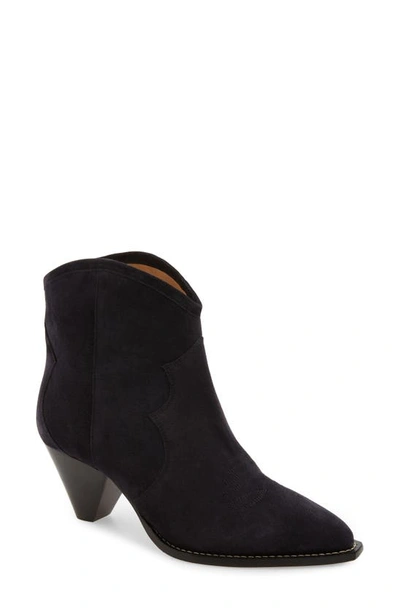 Isabel Marant Darizo Western Boot In 02fk Faded Black