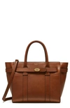 MULBERRY SMALL ZIP BAYSWATER LEATHER TOTE