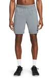 Nike Men's  Pro Dri-fit Flex Vent Max 8" Training Shorts In Grey