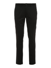 Michael Kors Slim Fit Chino Pants In Black