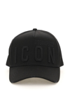 DSQUARED2 DSQUARED2 BASEBALL CAP WITH ICON LOGO