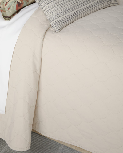 Tl At Home Gavin Quilt In Oatmeal