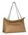 Wandler Joanna Medium Leather Shoulder Bag In 姜饼色