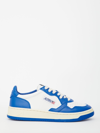 AUTRY MEDALIST BLUE AND WHITE SNEAKERS