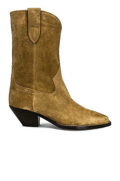 Isabel Marant Dahope Boot In Brown