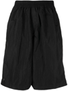 True Tribe Rough Steve Knee-length Swim Shorts In Schwarz