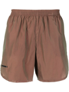 True Tribe Wild Steve Active Swim Shorts In Braun