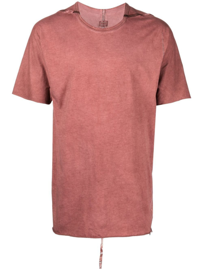 Isaac Sellam Experience Washed Cotton T-shirt In Red