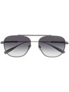 DITA EYEWEAR SQUARE TINTED SUNGLASSES