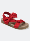 Journee Collection Collection Women's Xanndra Sandal In Red