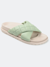 Journee Collection Collection Women's Aveena Sandal In Sage