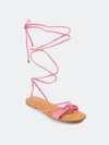 Journee Collection Women's Tru Comfort Foam Jiyrie Sandal In Pink