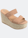 Journee Collection Collection Women's Tru Comfort Foam Ilyana Sandal In Brown