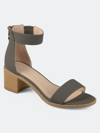Journee Collection Collection Women's Percy Sandal In Grey