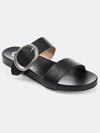 Journee Collection Collection Women's Tru Comfort Foam Crysta Sandal In Black