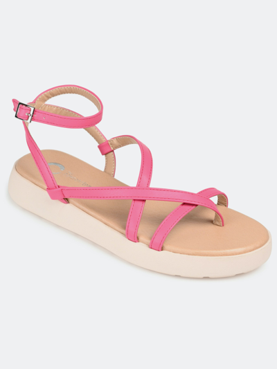 Journee Collection Collection Women's Tru Comfort Foam Jeselia Sandal In Pink