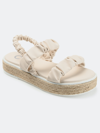 Journee Collection Collection Women's Tru Comfort Foam Knowles Sandal In White